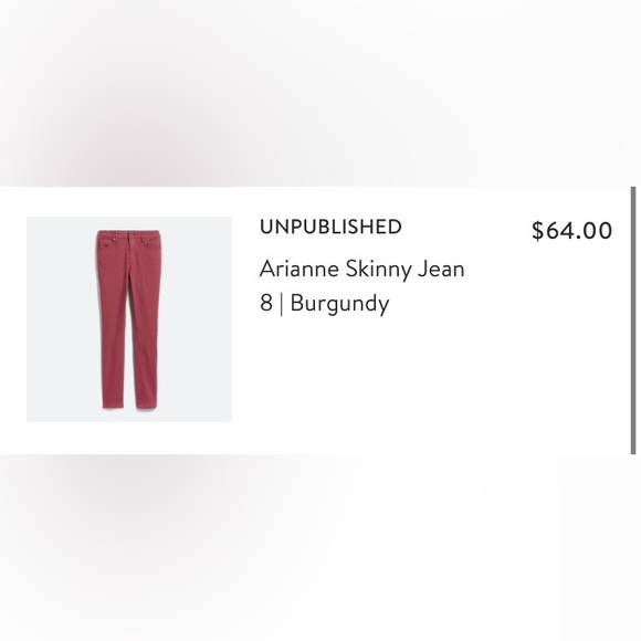 Pink Jeans by Unpublished - Arianne Skinny Jean - Picture 5 of 13